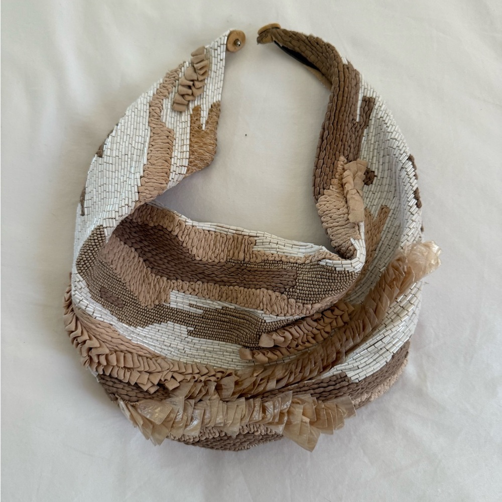 Mignonne Gavigan Beaded Scarf Necklace